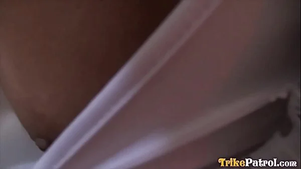 TRIKEPATROL Petite Asian Creams All Over Big Dick