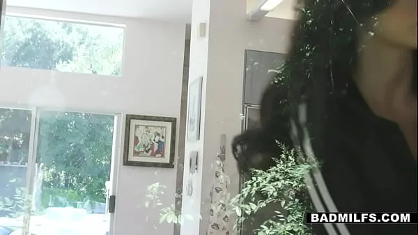 MILF Stepmom Big Tits Becky Bandini StepFamily Threesome With Teen Stepdaughter And Her Stepson