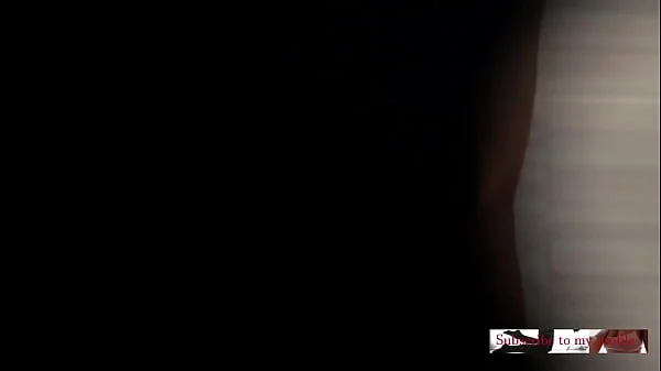 Keyhole spying. During quarantine stepsister hide in bathroom for a orgasm