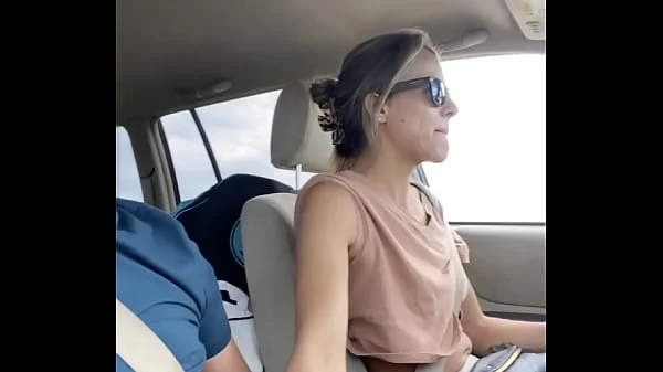 Fun Flirty Handjob Driving Through the Country - Kate Marley