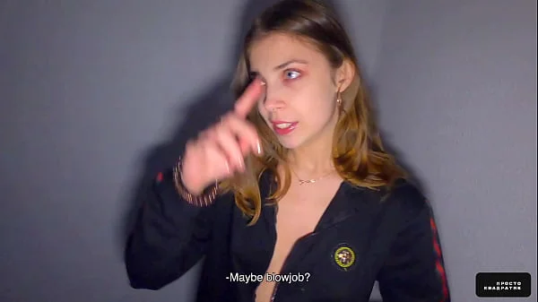 While Parents Are At Home We Fuck In The Staircase - Cum In Panties And Wear - POV - Public