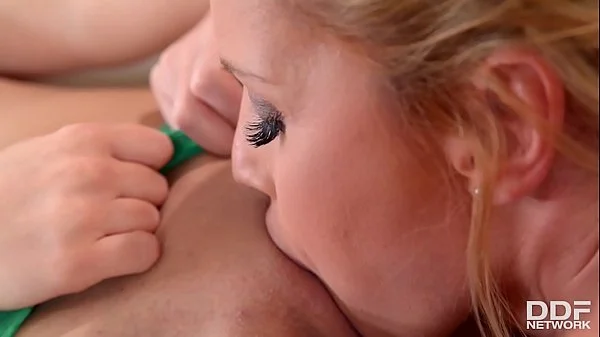 XXX lesbian video with Kathia Nobili licking Denise's pussy until orgasm