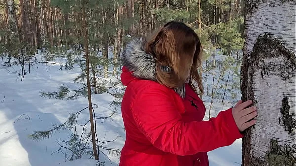 Big ass in torn leather leggings in cum