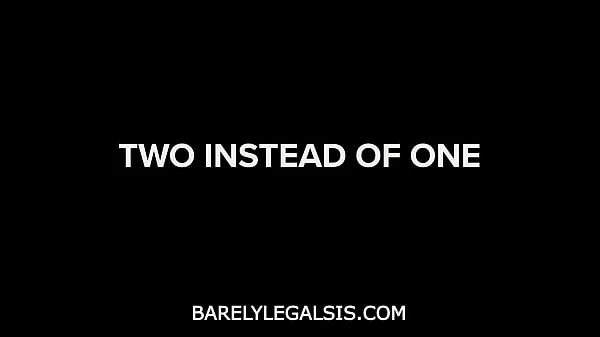 BarelyLegalSis-Stepsister Cherry Fae hides from her bestfriend Macy while she is down sucking stepbrothers cock