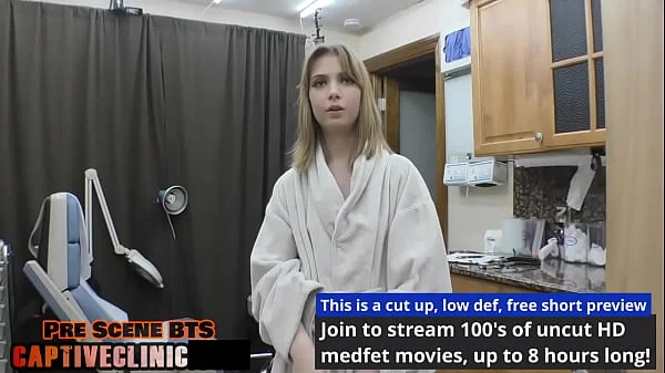 Daisy Bean Tricked By Parents, Become Play Toy To Doctor Tampa & Nurse Aria Nicole At BondageClinicCom