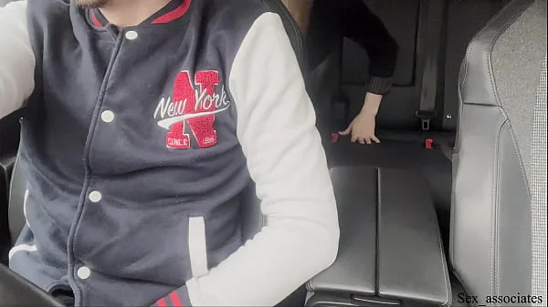 Lost British chav is picked up and fucked in the car in public