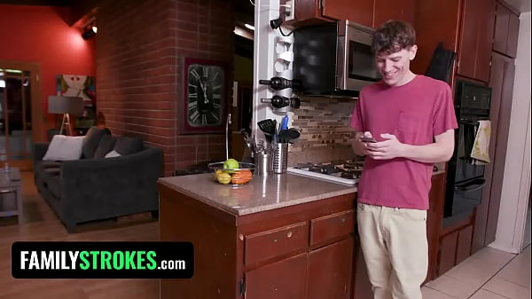 Thick StepSister Holly Day Lets StepBro Play With Her Juicy Tits And Wet Pussy - FamilyStrokes