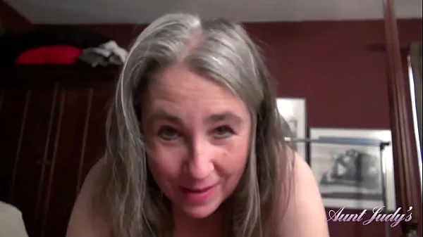AuntJudys - Your 52yo Step-Auntie Grace - Good Morning Blowjob (POV)
