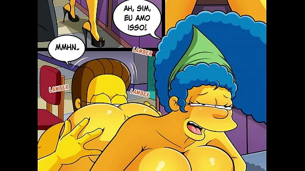 Mesmo Casada Marge deu pro Ned Vizinho da Igreja - The Simpsons Parody
