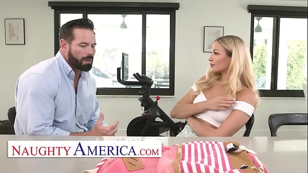 This blonde is such a naughty book worm