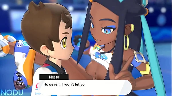 Nessa from pokemon gets fucked