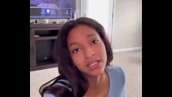 POV Sexy Ebony slut BEGGING for cum on face