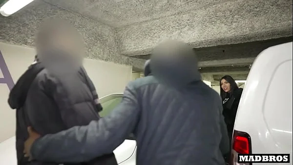 Colombian slut smashed hard in a parking lot for scratching my friend's car !