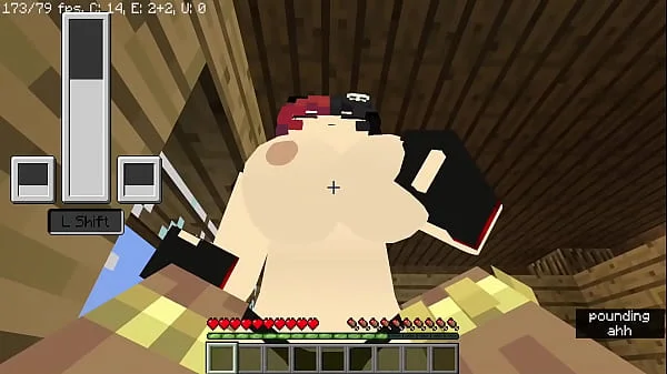 Steve comendo a gótica quadrada