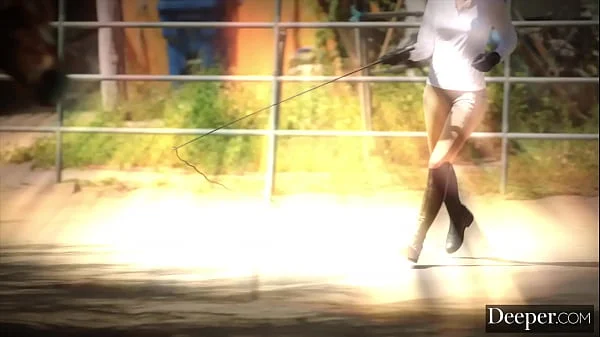 Deeper. Innocent sub Amber gets dominated by Kenna & Maximo