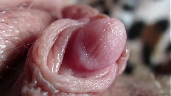 Extreme Closeup On My Huge Pulsating Clit Head
