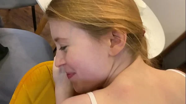 Petite redhead asked her step father to take her anal virginity (Trailer)