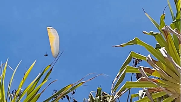 Body fruit paint n Butt plug flashing on Oceanic Beach