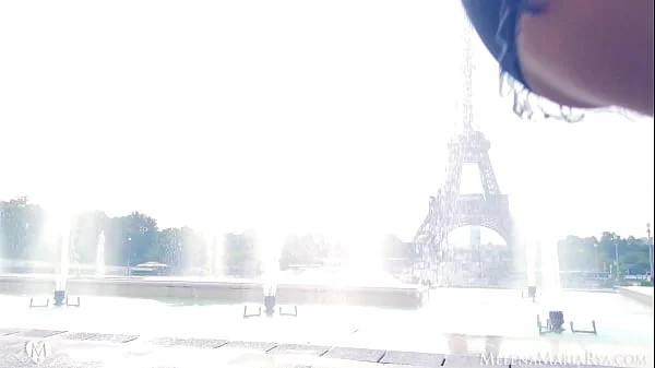 Melena Maria Rya Public Outdoor in Paris