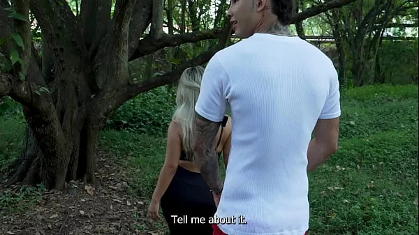 I Fucked a Stranger I met in the park and he turned out to be my Stepbrother, my Stepmom let me know when I got home! Naty Delgado and Danner Mendez