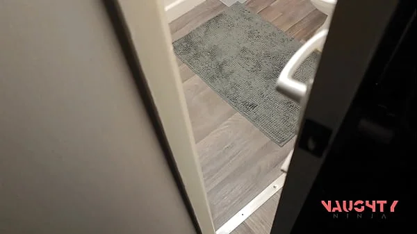 Friend's Step-Mom gets Caught Naked in the Bathroom