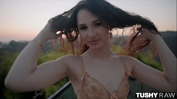 TUSHYRAW Tiny Cutie Liz Has Huge Anal Appetite