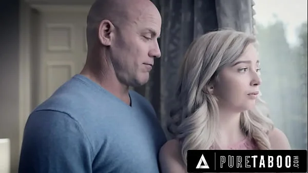 PURE TABOO Obedient Petite Virgin Lexi Lore Receives Very Special Hug From Stepdaddy Derrick Pierce