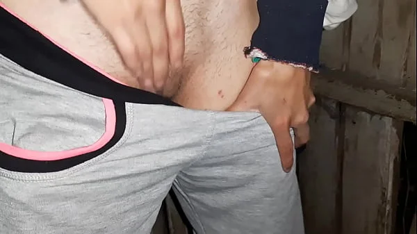 I caught my neighbor masturbating in the toilet on the street and I joined her - Lesbian Illusion Girls