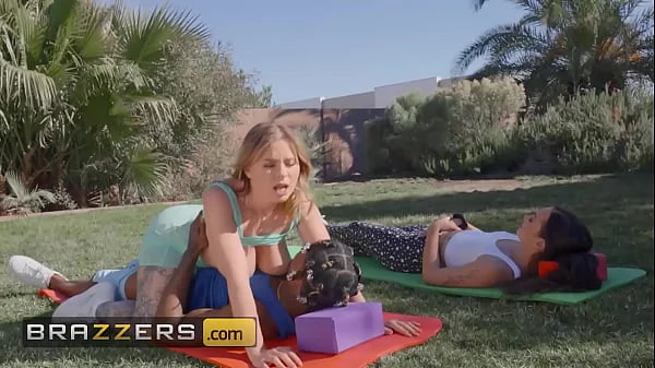 Yoga Teacher Brandy Renee Wants Nothing More Than To Be Stretched By Damion's Big Fat Cock - BRAZZERS