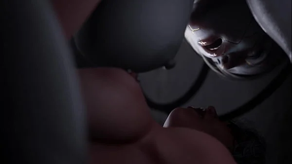 Hot guest with wings fucked a woman properly - 3D Animation futa on female and cumshot on face