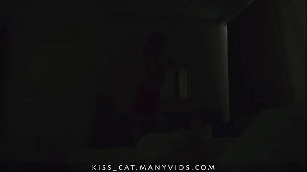Step mom seduces Step son in share bed and stuck in washing machine to cum in pussy / Autoblow