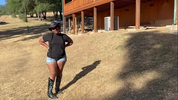 Kendale - Busty Thick Cowgirl Neighbor take a Ride on Kendale’s Big Black Horse