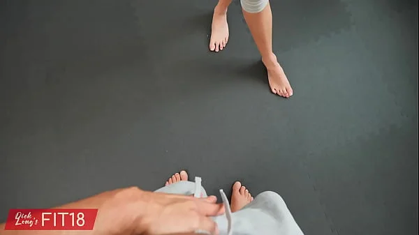 POV All Natural Big Tits Latvian With Braces Simon Kitty Fucks Owner To Use Gym For Free - 60FPS