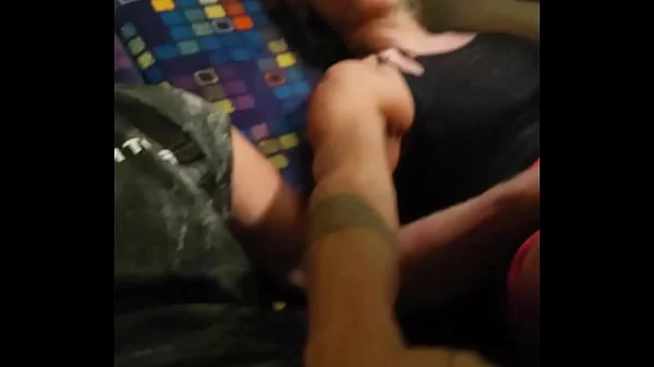 My friend masturbates me and I suck his cock travelling in a train with people