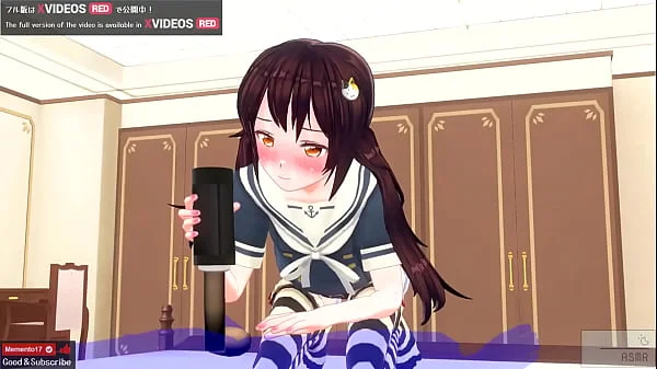 無修正アニメ　いもーとがオナホでオナサポ　ボイスASMR　イヤホン推奨、オナホ推奨　サンプル版