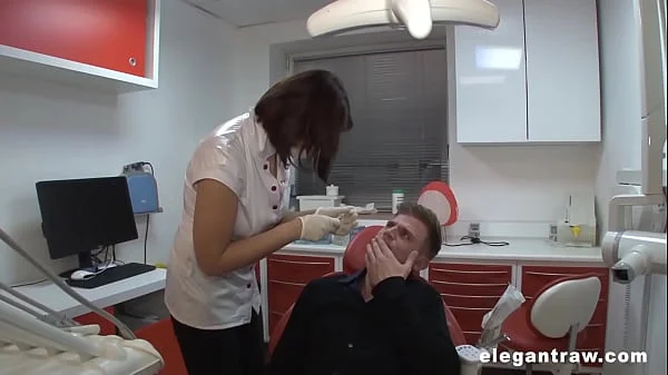 MILF Pornstar Anna Polina Fucks the Dentist