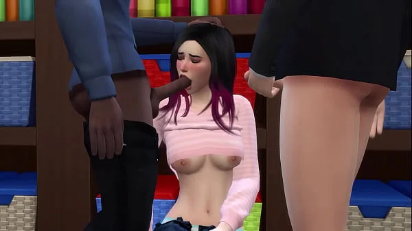 Horny Wife Cheats In Front of Husband - Part 4 - DDSims