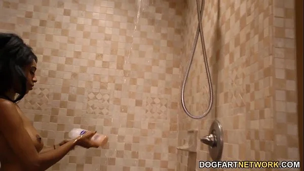 Brittney White gets DPd by huge cocks