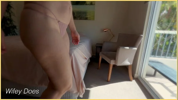 Wifey tries on different types of panties