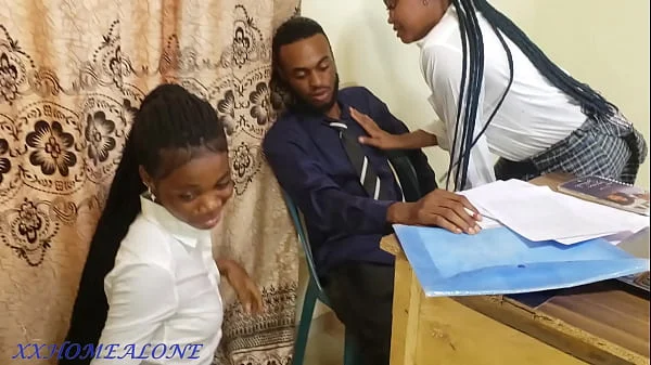 Big Dick Class Teacher Fuck His Teenage Students After Class for Extra Marks.