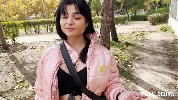 PutaLocura - Española tatuada Nadja Hot tragando lefa de Torbe en pillada.