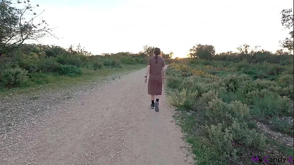 I Picked Up a Stranger To Fuck me Outdoors But he Cums too Quickly