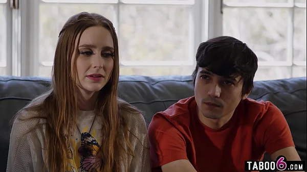 Youth counselor has teen couple finally fuck in front of him