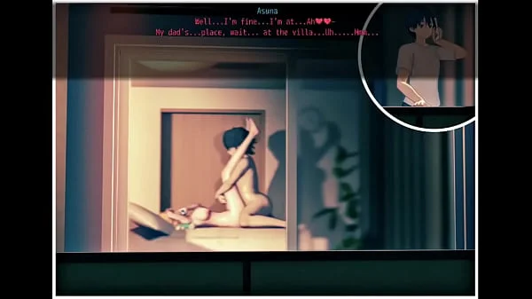 Durante uma noite de chuva, ligo para a minha namorada e tem um barulho estranho no apartamento do meu vizinho - NTR Online - Parte 13 - Final