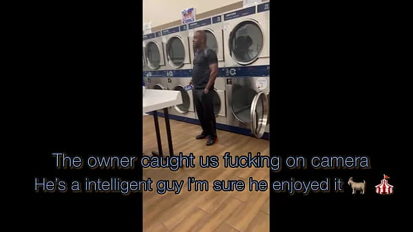 Ebony Pornstar Jasamine Banks Gets Fucked In A Busy Laundromat by Gibby The Clown