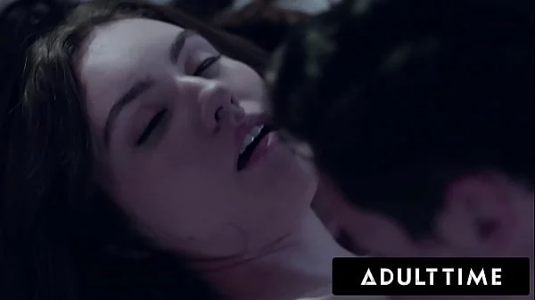 ADULT TIME - Teen Cutie Freya Parker Agrees To Help Stepsister's Boyfriend Sneak Out If He Fucks Her