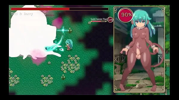 Mage Kanades FUTA Dungeon Quest [ HENTAI Game PornPlay ] Ep.8 giant tits mechanical angel is draining my FUTA dick