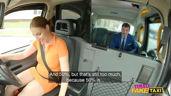 Female Fake Taxi This guy gets lucky with a horny female taxi driver