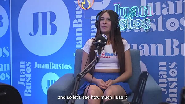 Shy young girl asks for STRONGER vibration in her vagina! Emma Falls on Juan Bustos Podcast