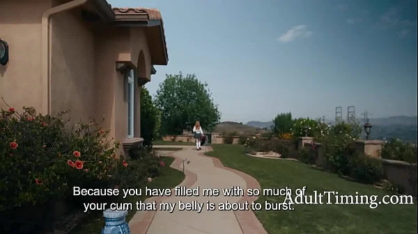 Student's Pregnant Belly Can't Hide Slutty Secret - Seth Madi Collins